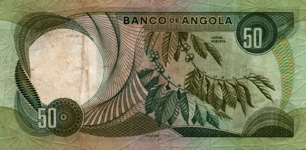 Angola Billet Colonie Portugaise De Escudos Marechal Carmona