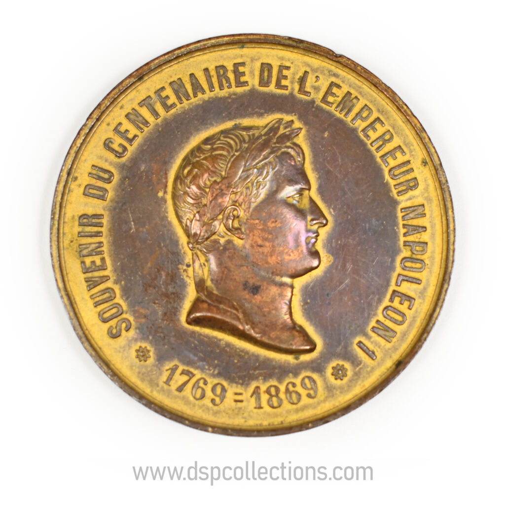 Médaille Centenaire de la naissance de Napoléon 1869