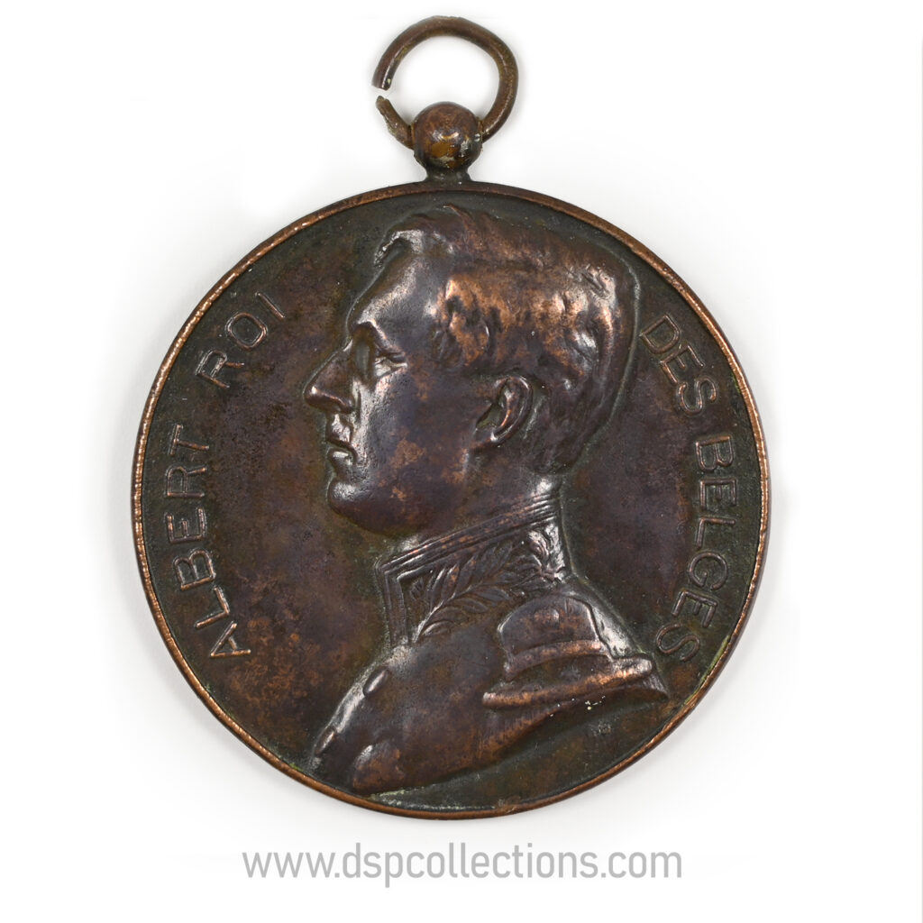 Médaille Albert roi des Belges Comice agricole Etterbeek concours - Uccle 1914