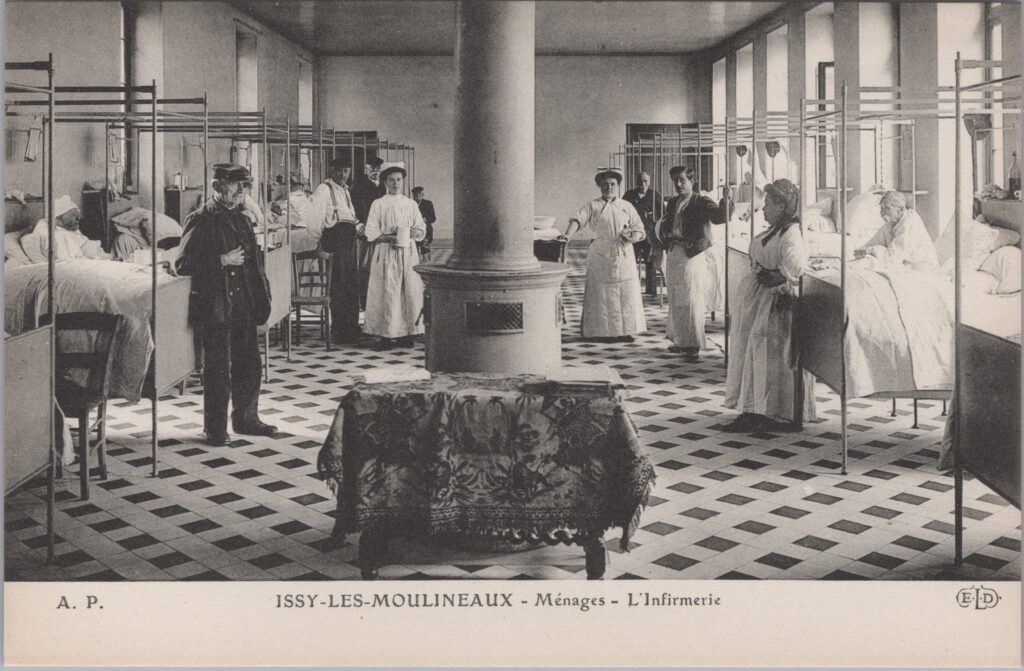 CPA ISSY-Les-MOULINEAUX, Hospice des Petits Ménages, L'Infirmerie (92130)