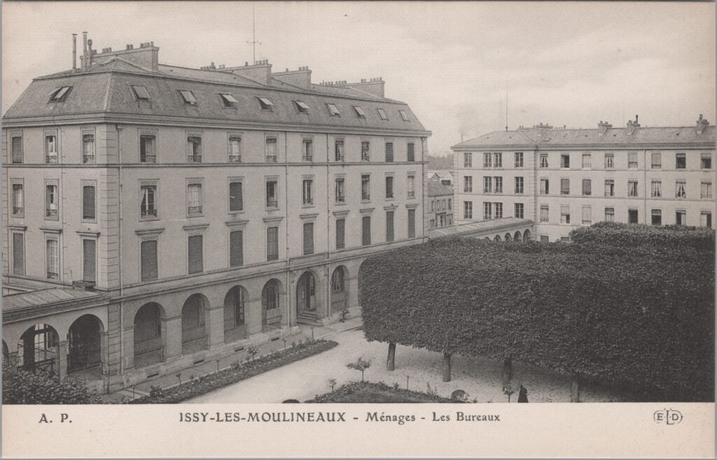 CPA ISSY-Les-MOULINEAUX, Hospice des Petits Ménages, Les Bureaux (92130)