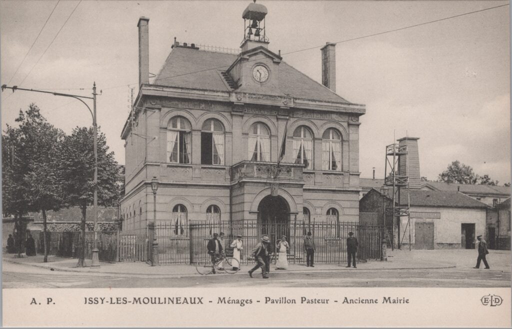 CPA ISSY-Les-MOULINEAUX, Hospice Ménages, Pavillon Pasteur - Ancienne Mairie