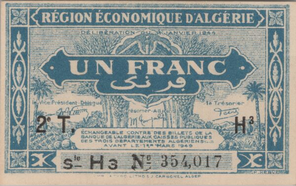 billet de banque 0337