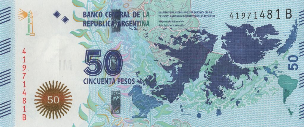 ARGENTINE billet de 50 Pesos ND (2015) Gaucho Antonio Rivero