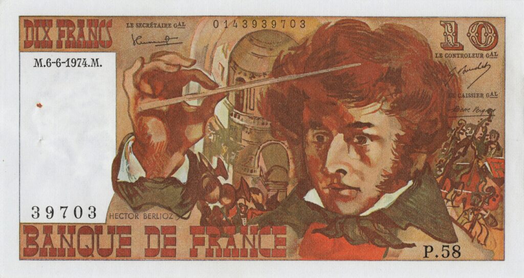 FRANCE billet de 10 Francs Hector Berlioz 06-06-1974