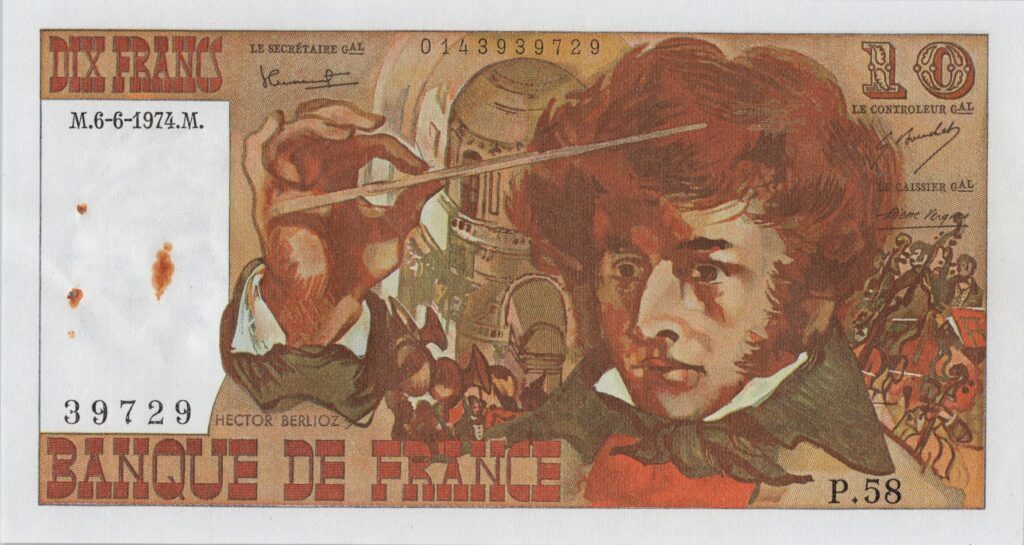 FRANCE billet de 10 Francs Hector Berlioz 06-06-1974