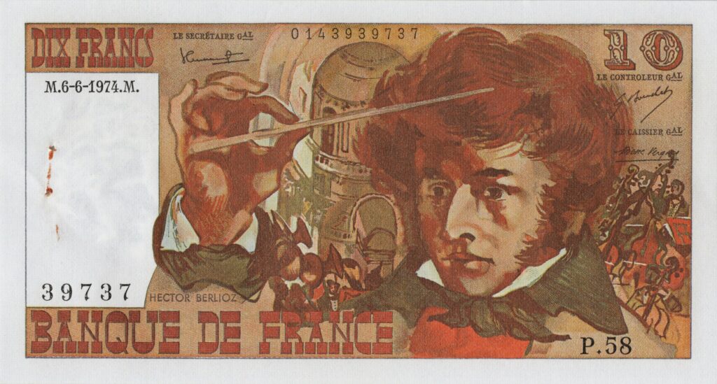 FRANCE billet de 10 Francs Hector Berlioz 06-06-1974