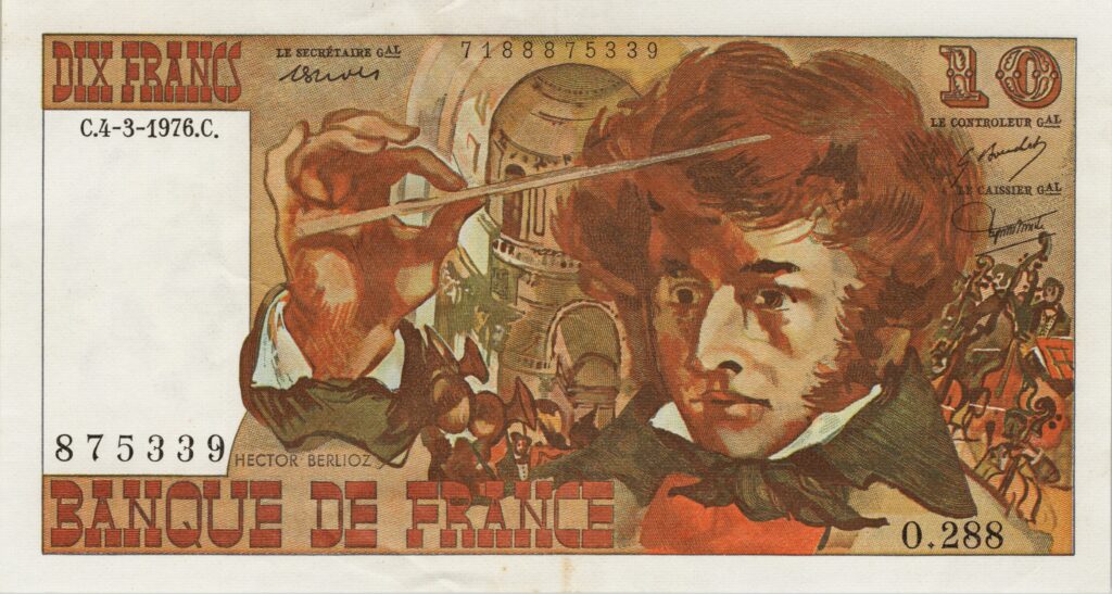 FRANCE billet de 10 Francs Hector Berlioz 04-03-1976