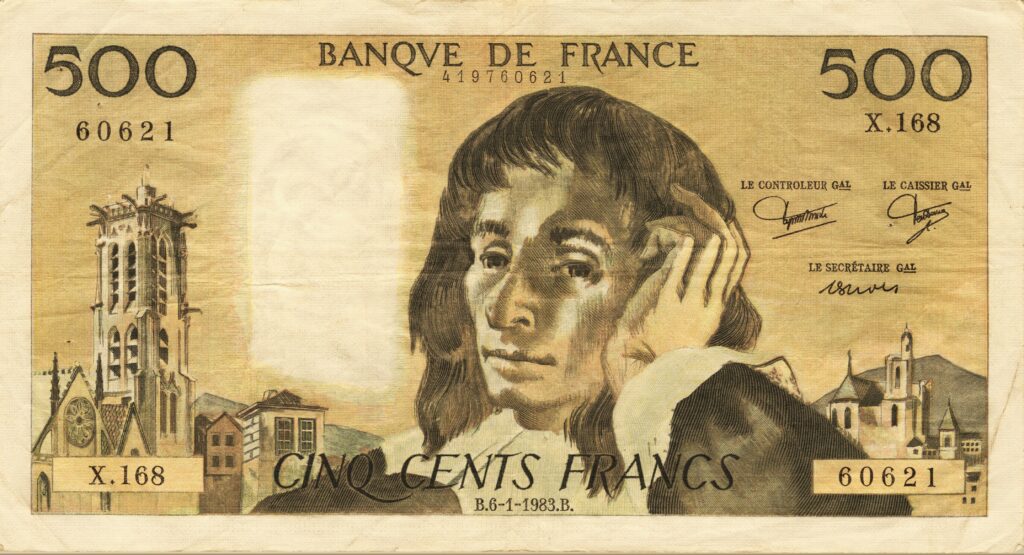 FRANCE billet de 500 Francs Pascal 06-01-1983