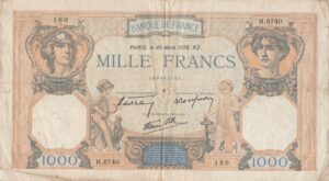 billets de banque 0985