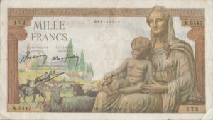 billets de banque 0987