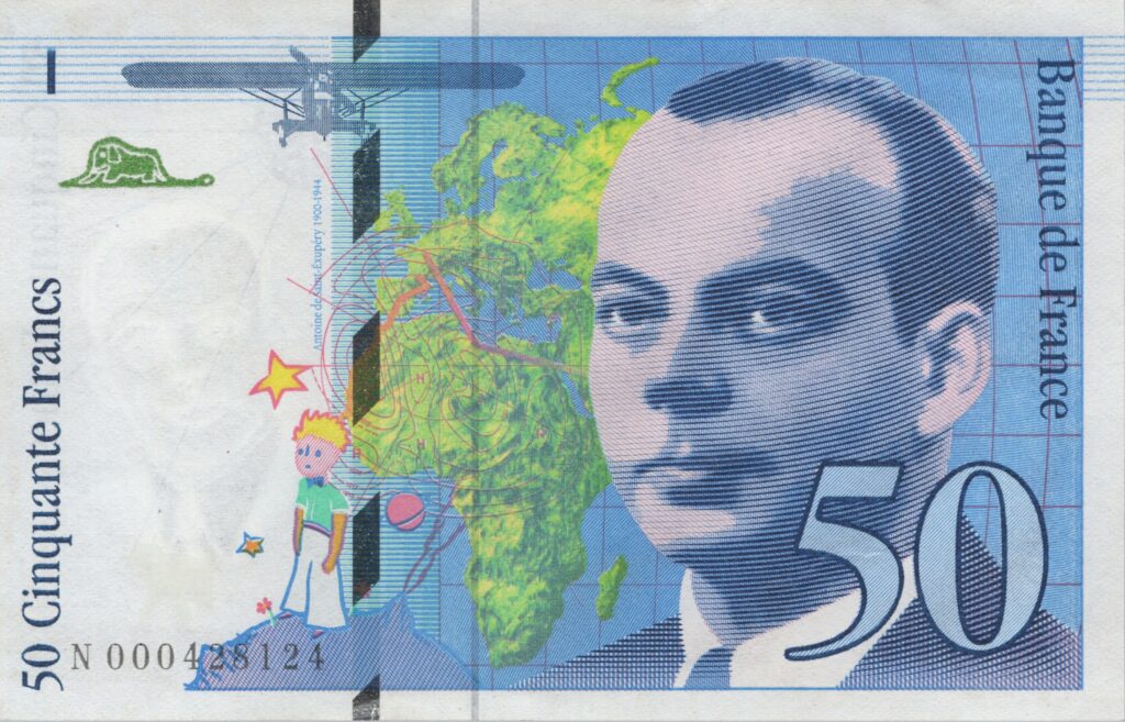 FRANCE billet de 50 Francs Saint-Exupéry 1992