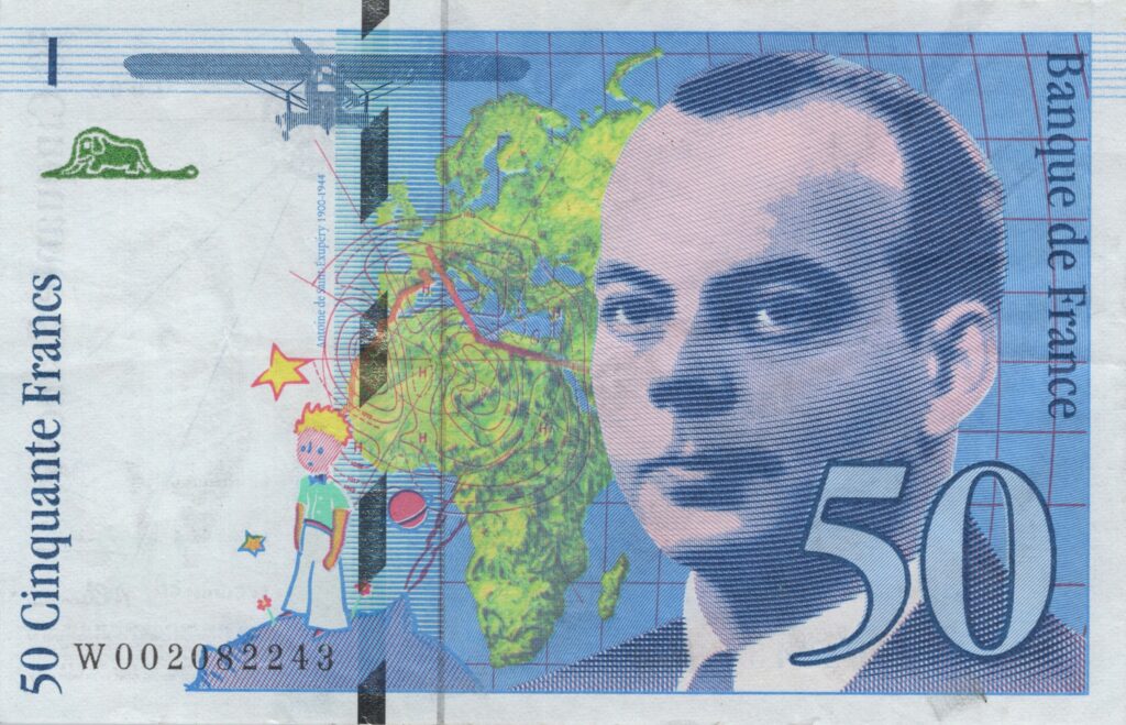 FRANCE billet de 50 Francs Saint-Exupéry 1992