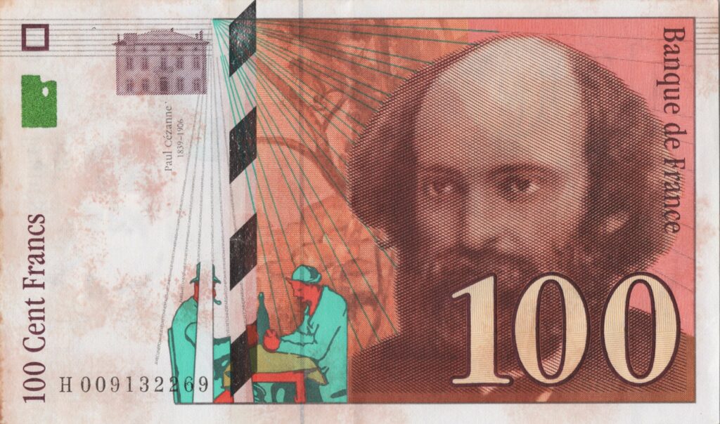 FRANCE billet de 100 Francs Paul-Cézanne 1997