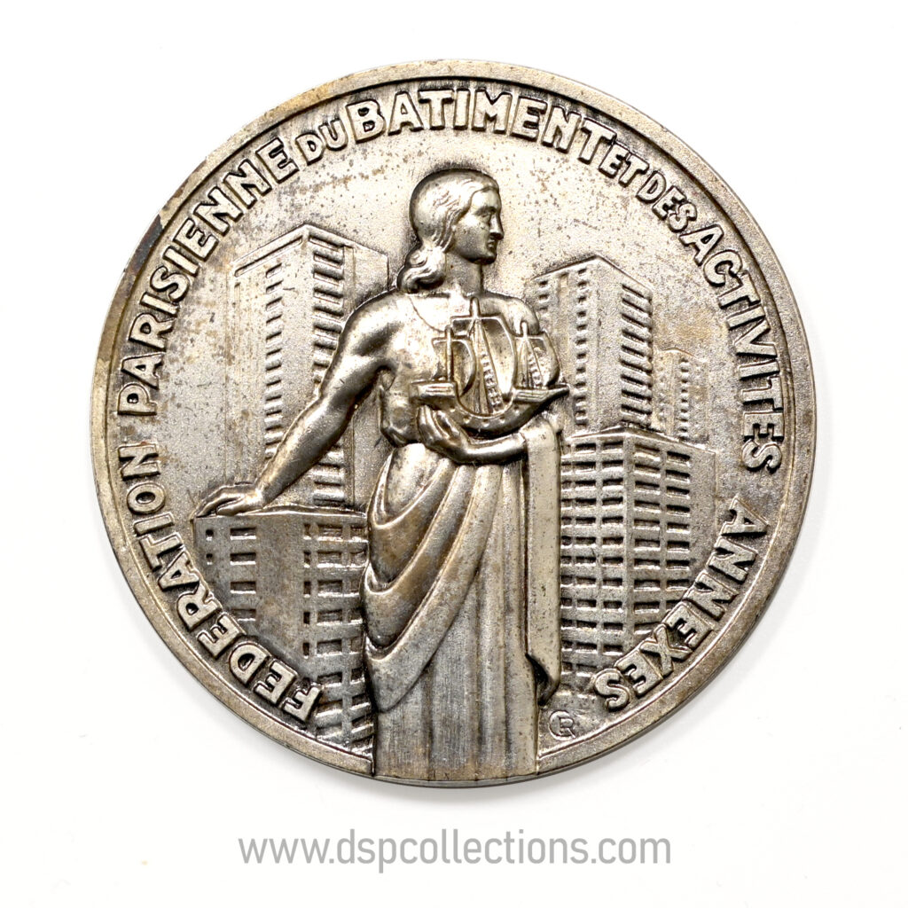 Médaille Fédération parisienne du bâtiment et activites annexes