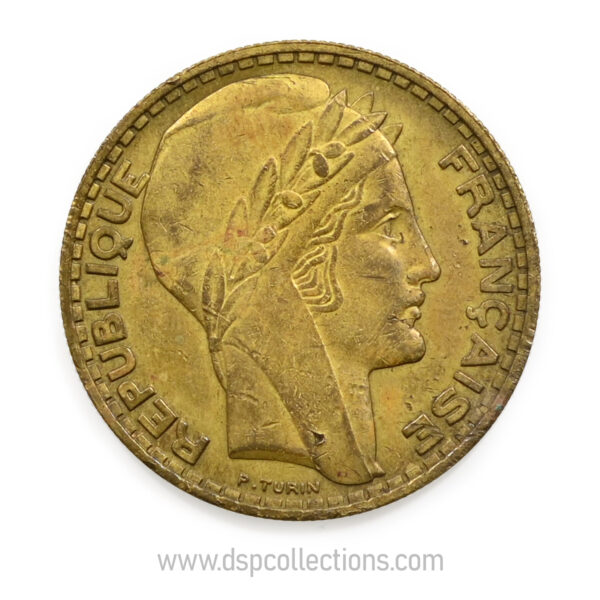 FRANCE, pièce de 20 Francs Turin 1929, Bronze-Alu - ESSAI