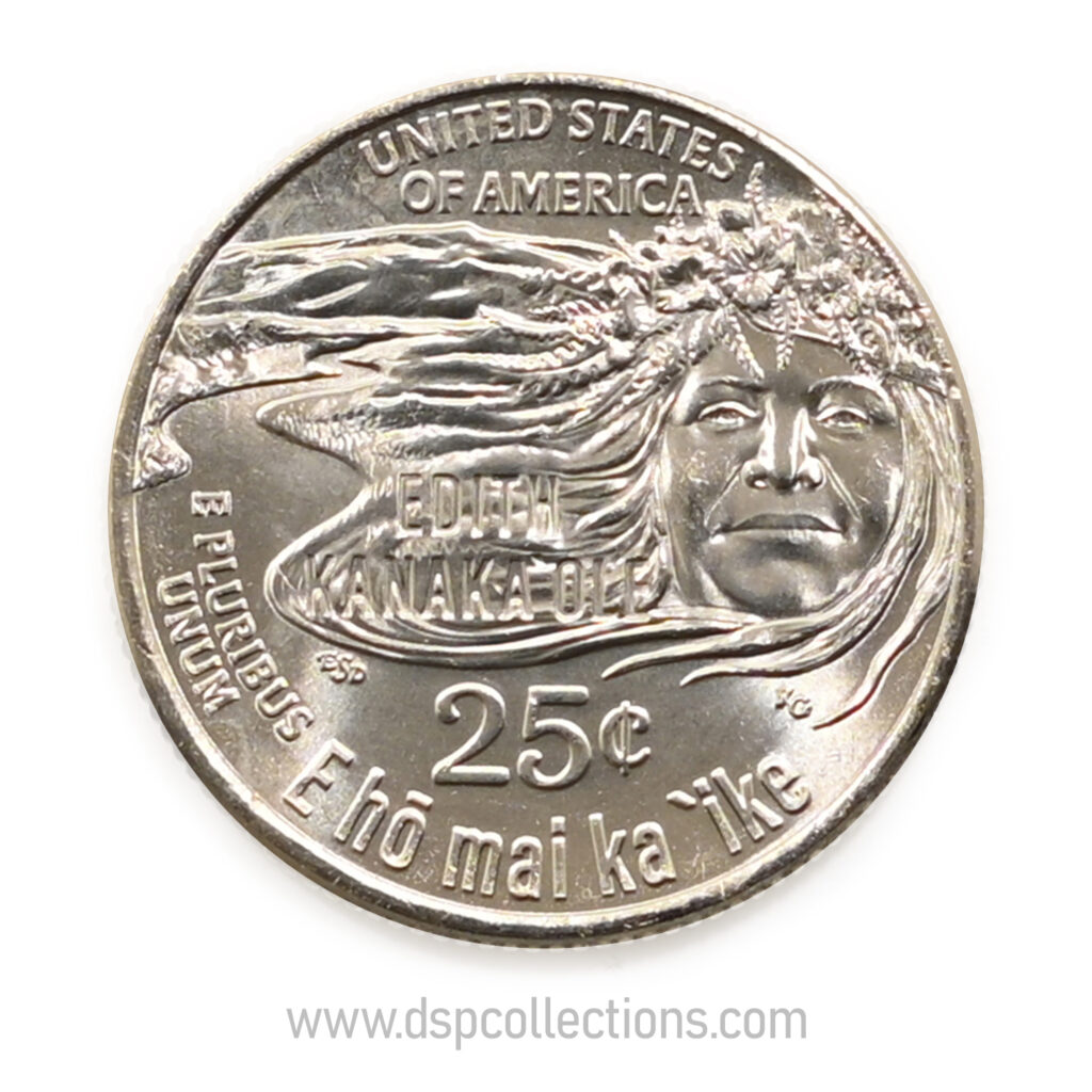 ÉTATS-UNIS, Quarter Dollar, Edith Kanaka'Ole 2023 Philadelphie (P)