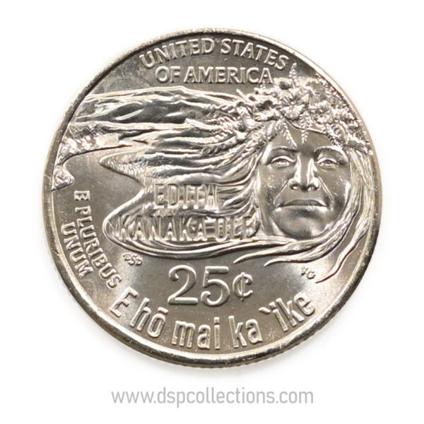 ÉTATS-UNIS, Quarter Dollar, Edith Kanaka'Ole 2023 Philadelphie (P)