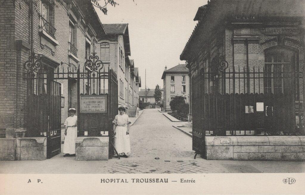 CPA PARIS, Hopital Trousseau, Entrée (75012)