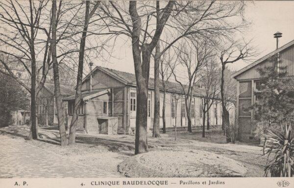 CPA PARIS, Clinique Baudelocque, pavillons et jardins (75014)