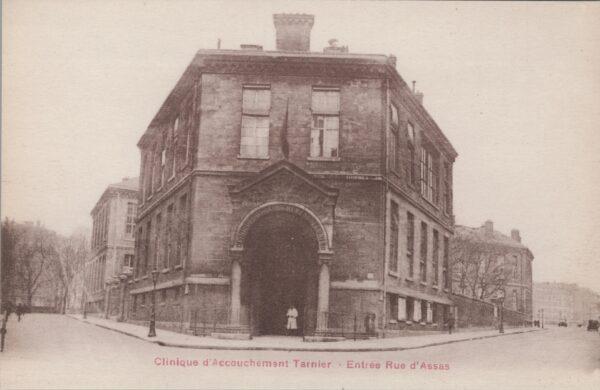 CPA PARIS, Clinique d'Accouchement Tarnier, Entrée Rue d'Assas (75006)