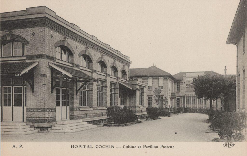 CPA PARIS, Hôpital Cochin, Cuisine et pavillon Pasteur (75014)