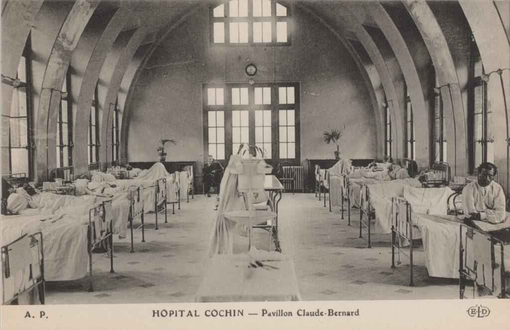 CPA PARIS, Hôpital Cochin, Pavillon Claude-Bernard (75014)