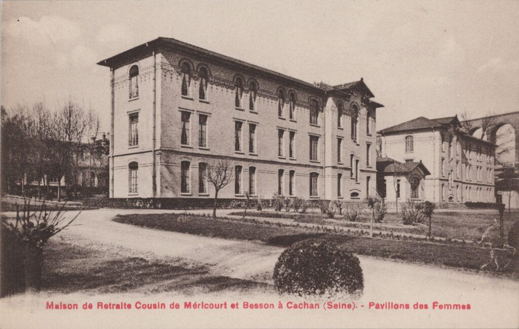 CPA CACHAN, Maison de retraite Cousin de Méricourt et Besson, Pavillon femmes