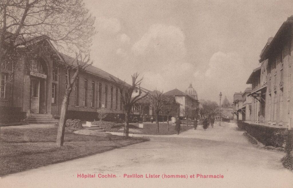 CPA PARIS, Hôpital Cochin, Pavillon Lister (hommes) et Pharmacie (75014)