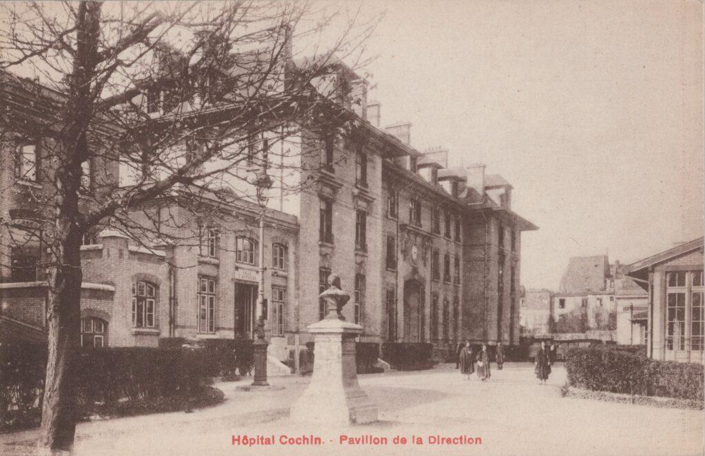 CPA PARIS, Hôpital Cochin, Pavillon de la direction (75014)