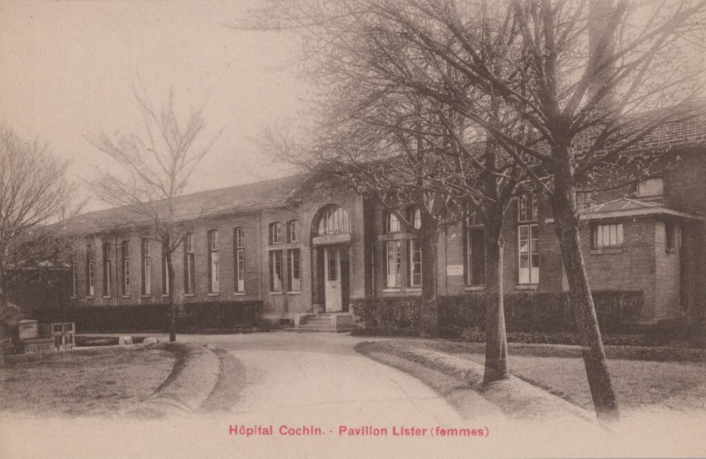 CPA PARIS, Hôpital Cochin, Pavillon Lister (femmes) (75014)