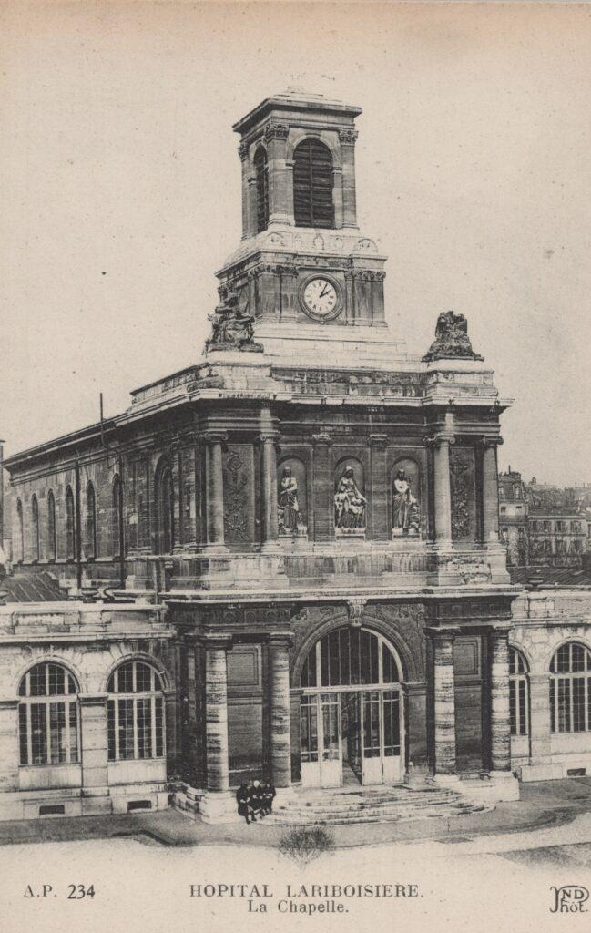 CPA PARIS, Hôpital Lariboisière, La Chapelle (75010)