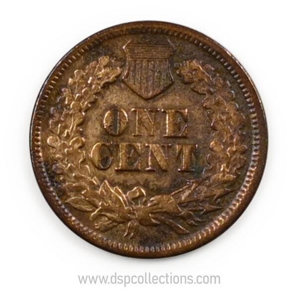 ÉTATS-UNIS, One Cent Indian Head 1865 – Image 2