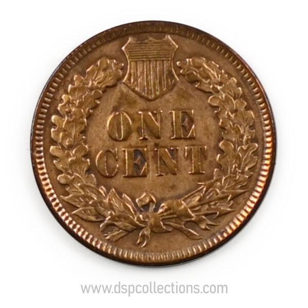 ÉTATS-UNIS, One Cent Indian Head 1895 – Image 2