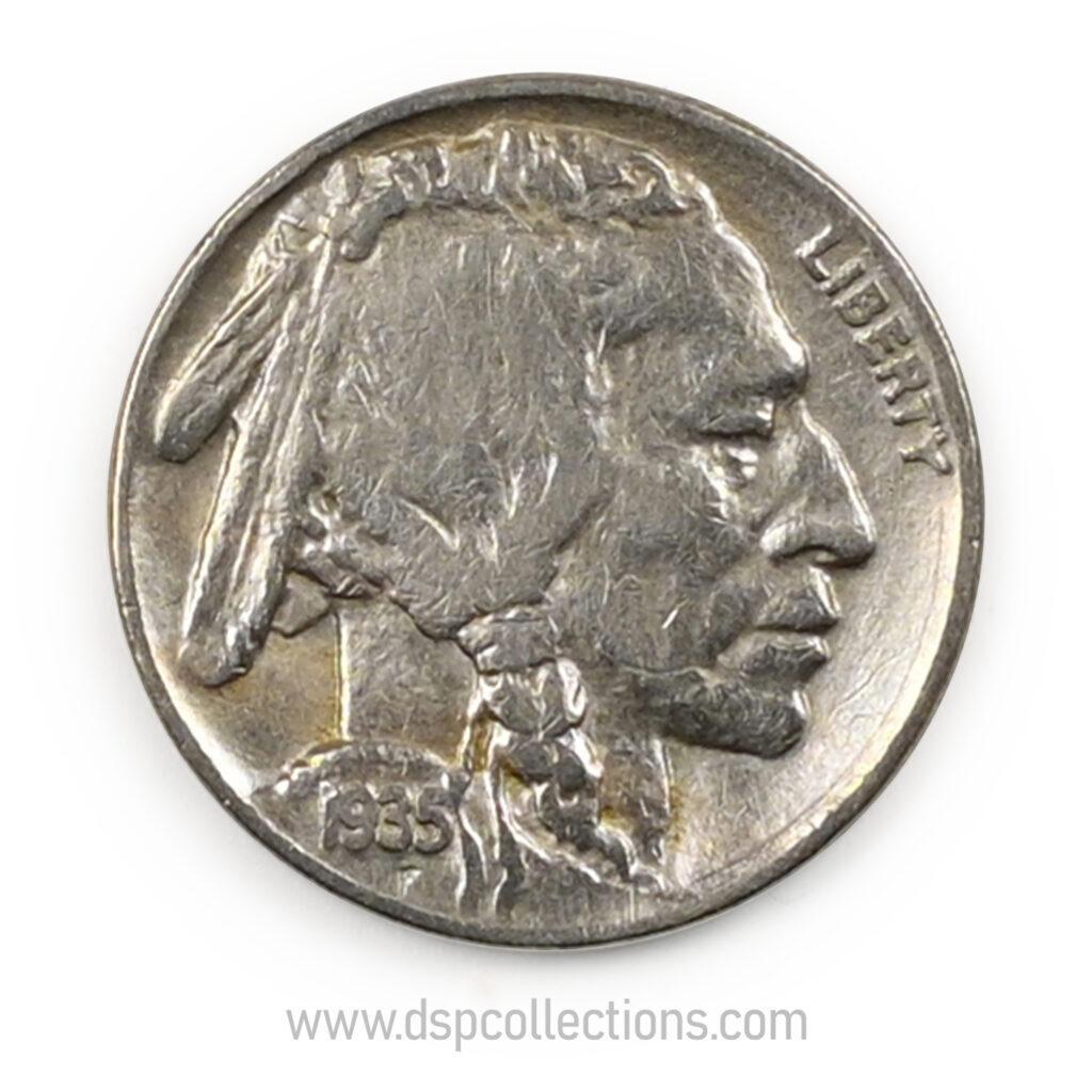 ÉTATS-UNIS, Five Cents 1935 Buffalo