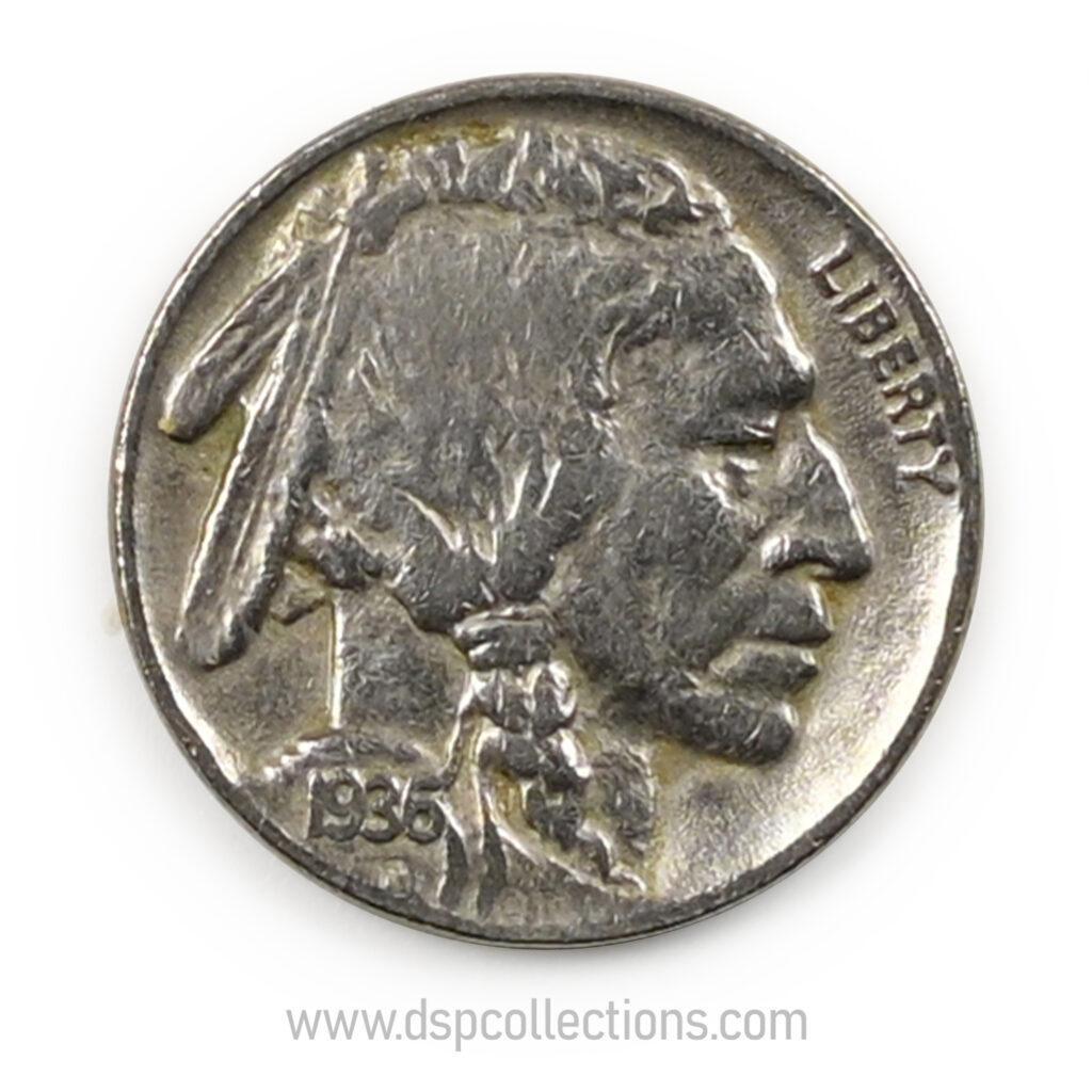 ÉTATS-UNIS, Five Cents 1936 Buffalo