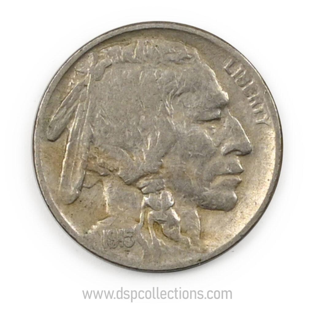 ÉTATS-UNIS, Five Cents 1915 Buffalo