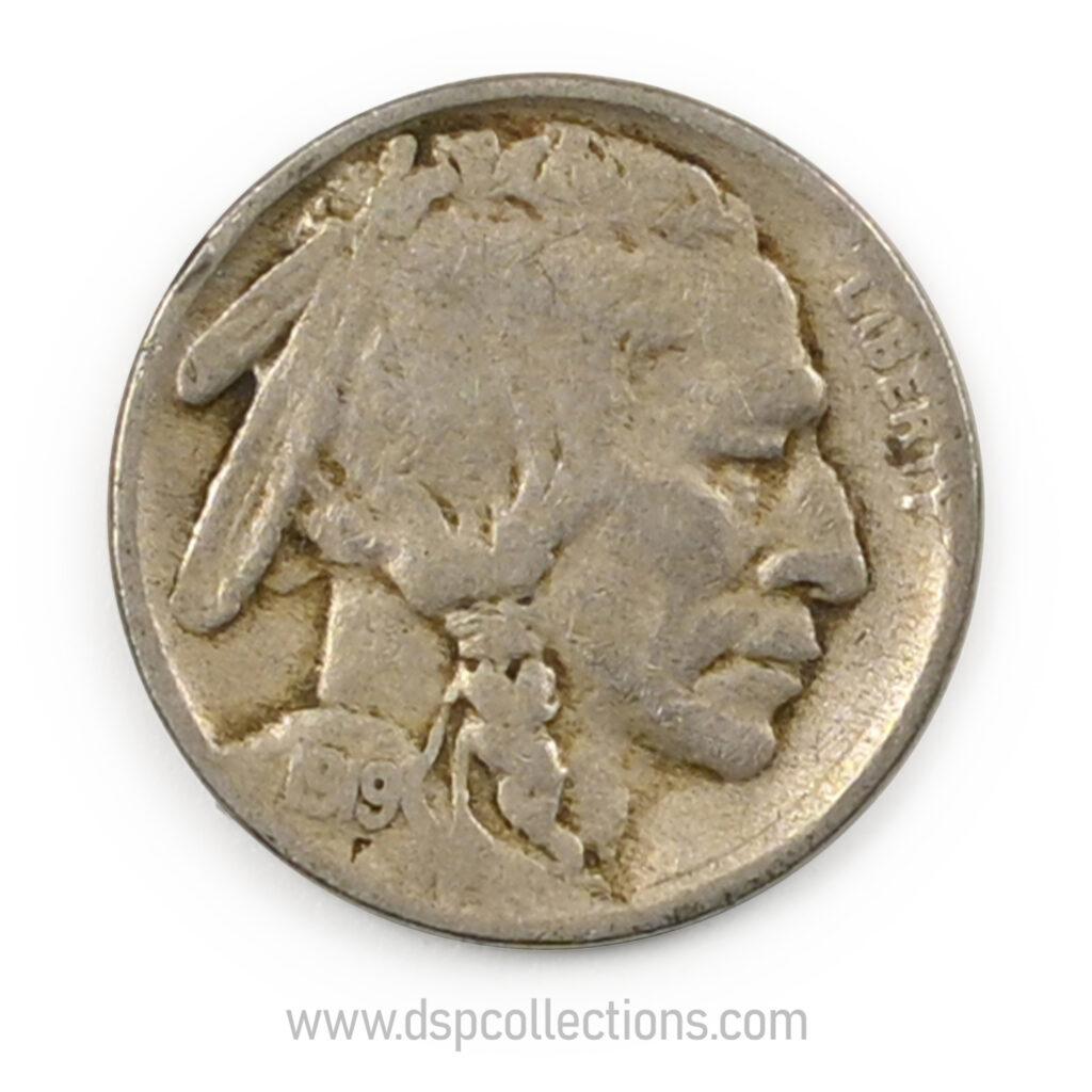 ÉTATS-UNIS, Five Cents 1919 Buffalo