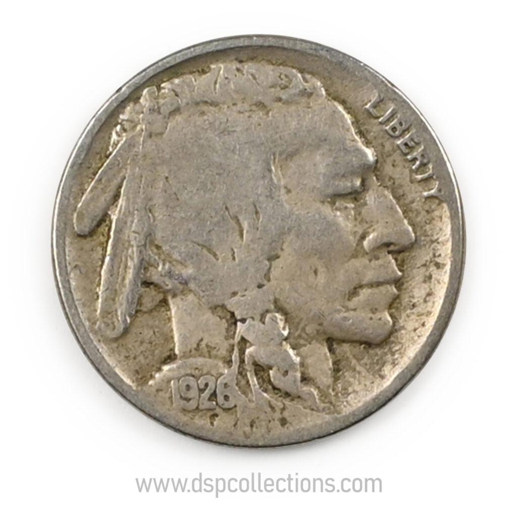 ÉTATS-UNIS, Five Cents 1926 Buffalo