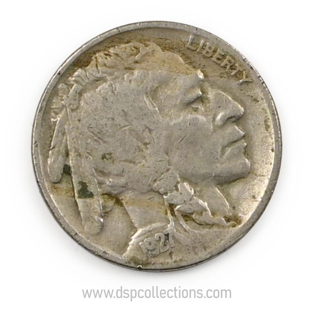 ÉTATS-UNIS, Five Cents 1927 Buffalo