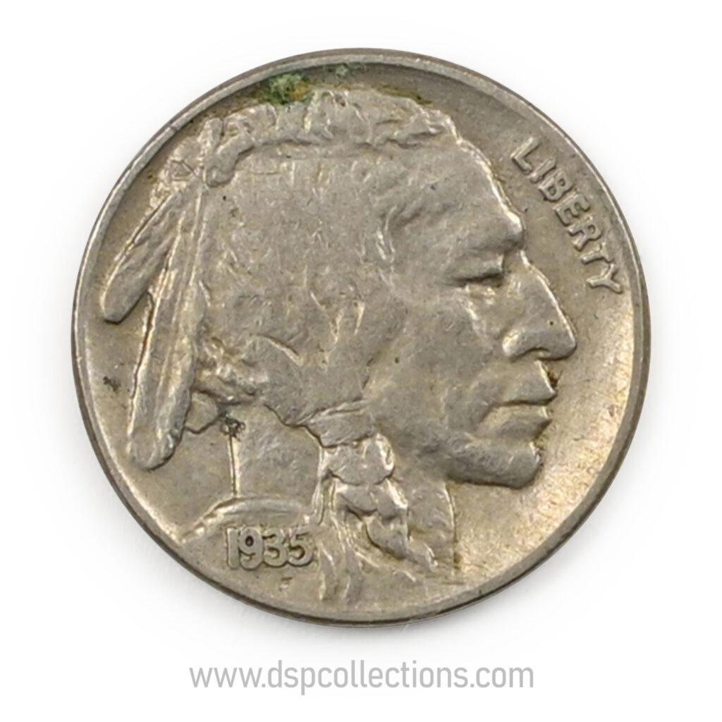 ÉTATS-UNIS, Five Cents 1935 Buffalo