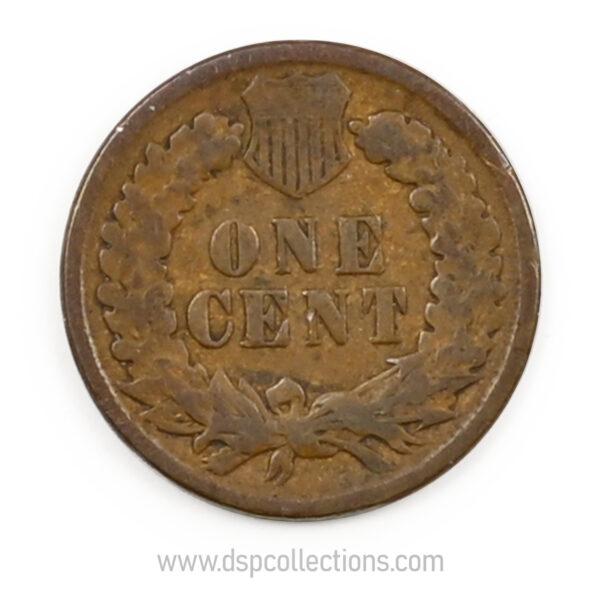 ÉTATS-UNIS, One Cent Indian Head 1893 – Image 2