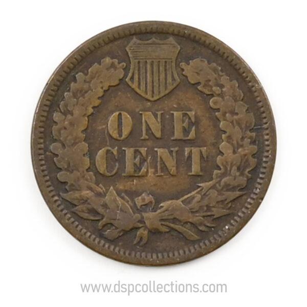 ÉTATS-UNIS, One Cent Indian Head 1898 – Image 2