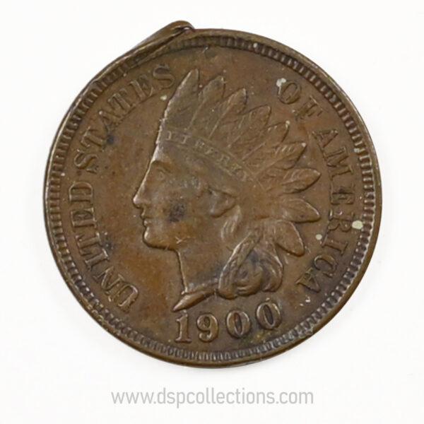 ÉTATS-UNIS, One Cent Indian Head 1900