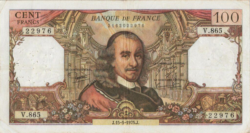 FRANCE billet de 100 Francs Corneille 15-05-1975