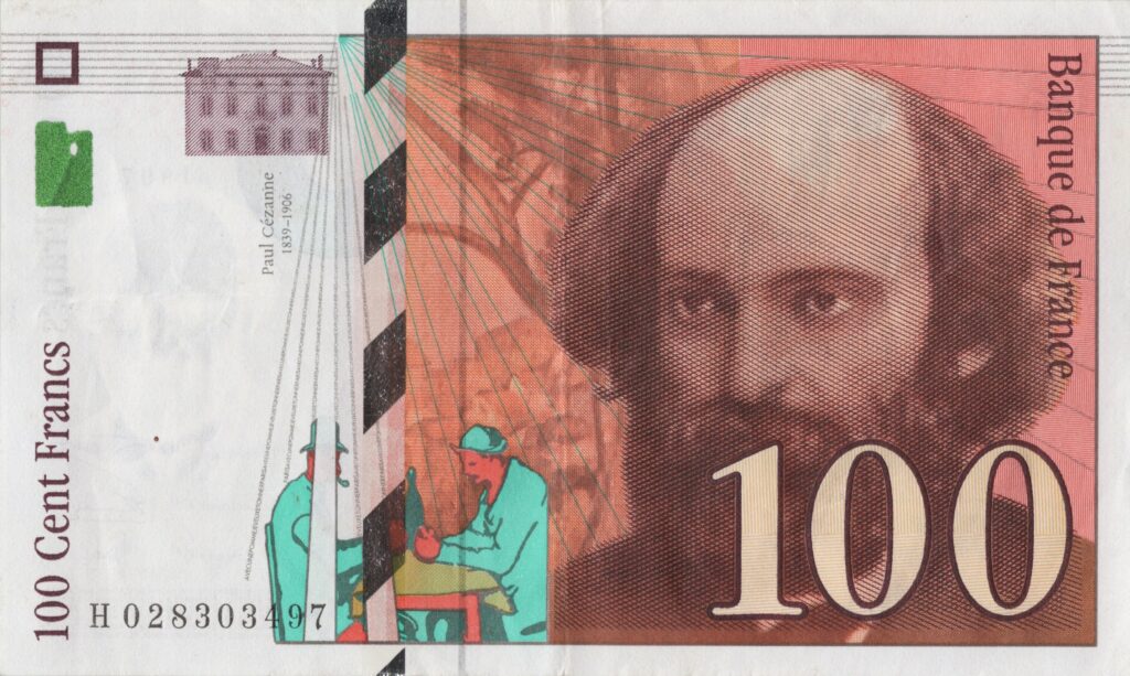 FRANCE billet de 100 Francs Paul-Cézanne 1997