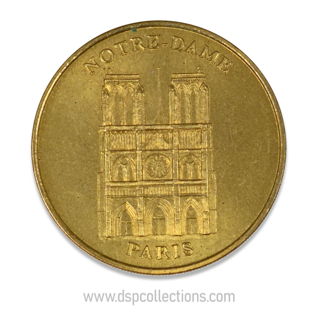 Jeton touristique Paris (75004) - Cathédrale Notre-Dame 2001