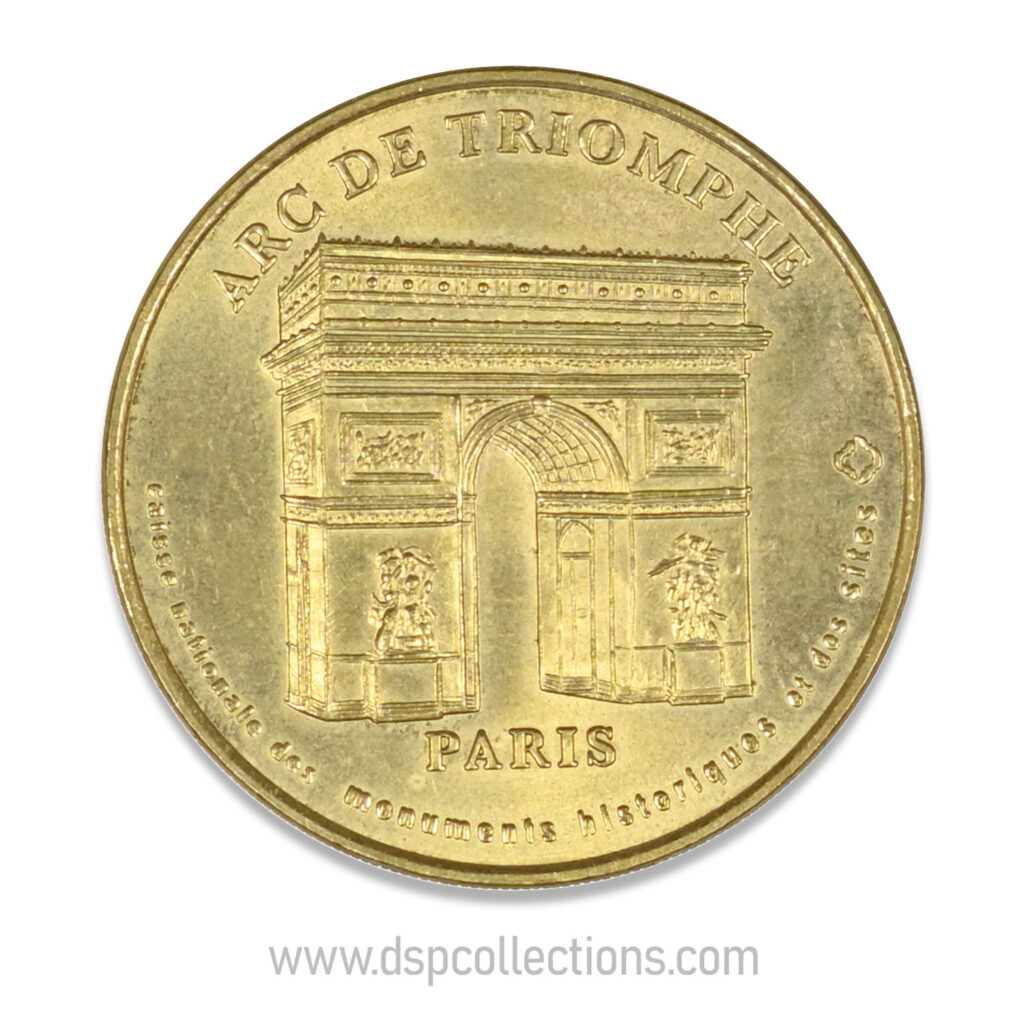 Jeton touristique Paris (75008) - Arc de Triomphe 1999