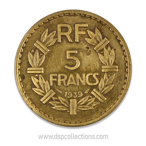 monnaie de 5 francs 0709