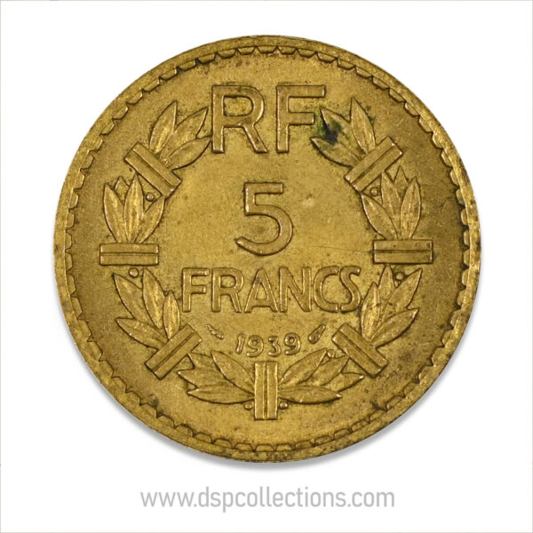 monnaie de 5 francs 0721